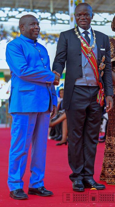 Le Chef de l’Etat Ndayishimiye a participé à l’investiture du Président gabonais