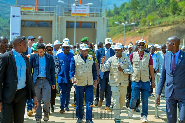 Inauguration par le Président Ndayishimiye de la Centrale Hydroélectrique de Jiji