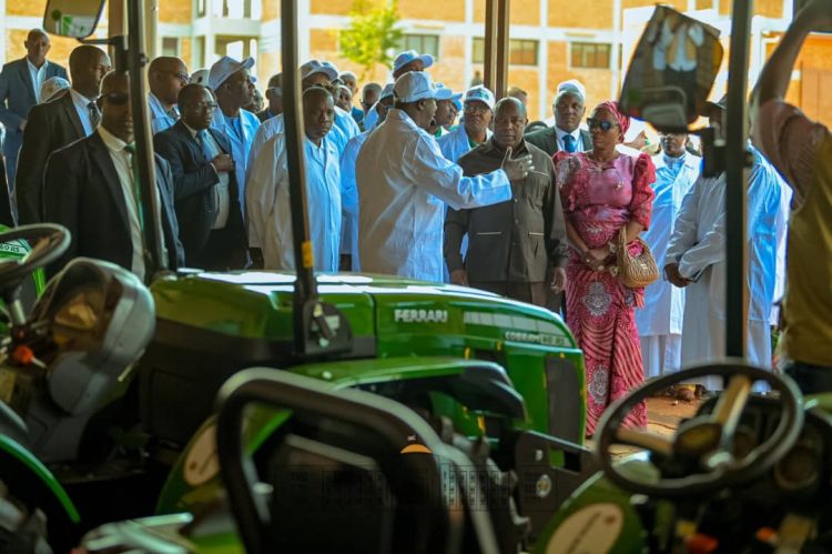 Le Président Ndayishimiye a réceptionné les équipements de la BAD pour la promotion des métiers