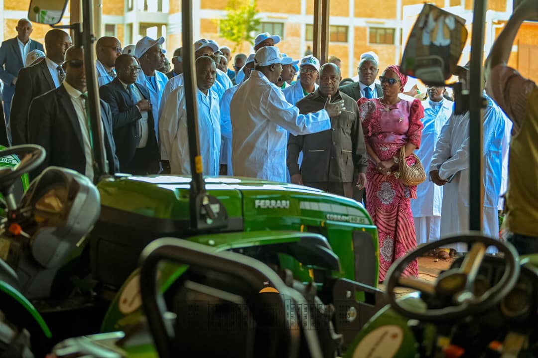 Le Président Ndayishimiye a réceptionné les équipements de la BAD pour la promotion des métiers