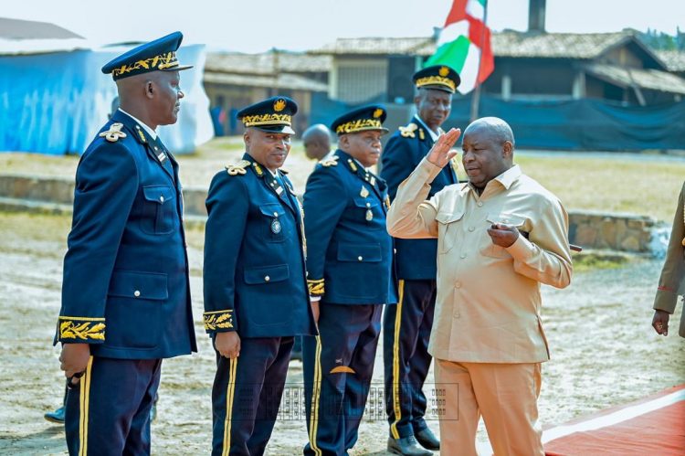 Le Président Ndayishimiye plaide pour une police efficace et moderne, pilier de la Vision 2040-2060