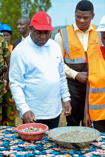 Le Président Ndayishimiye garantit désormais une exploitation et une commercialisation transparentes des minerais
