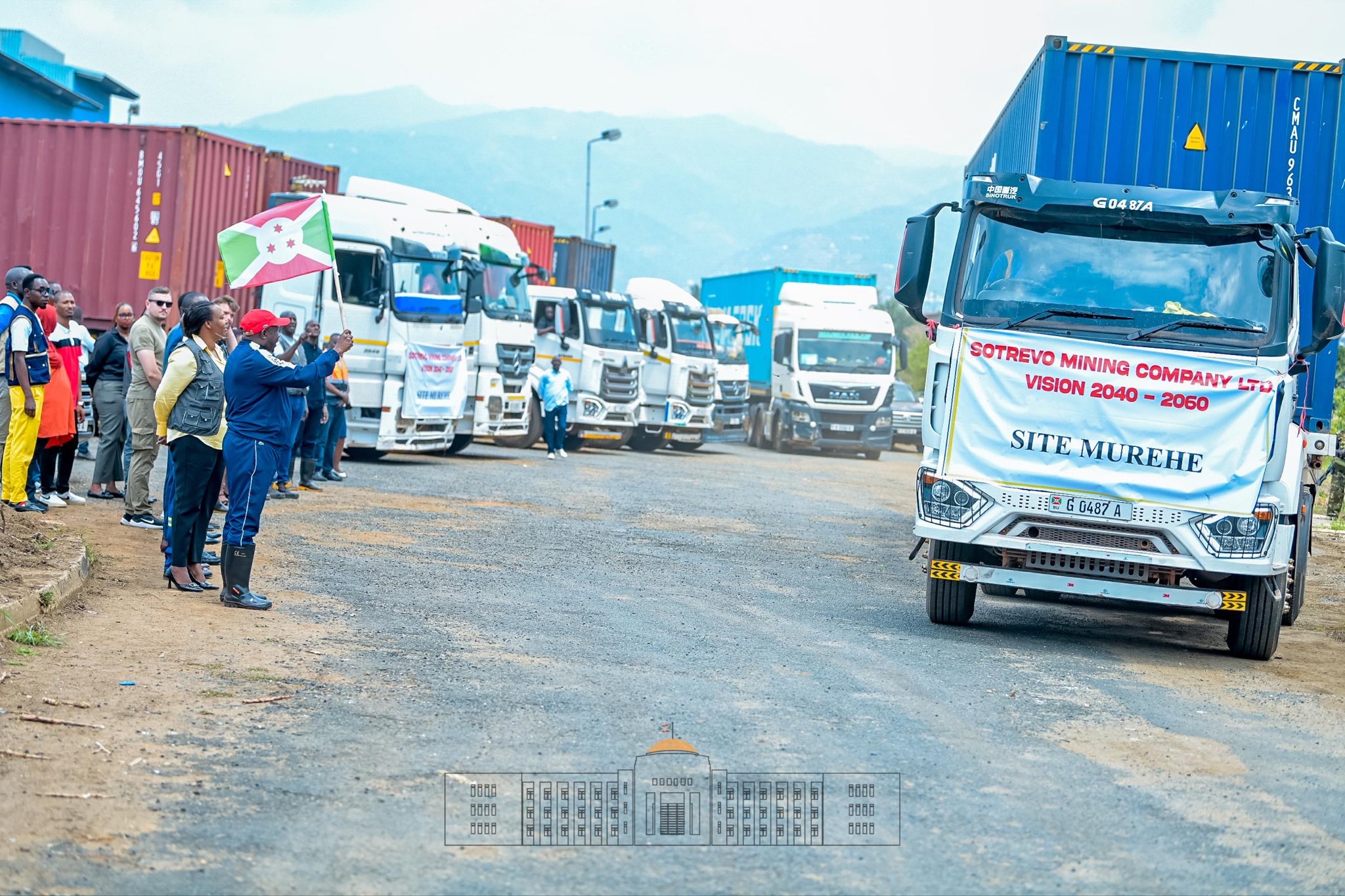 Le Président Ndayishimiye a procédé au deuxième lancement de l’exportation responsable des minerais burundais