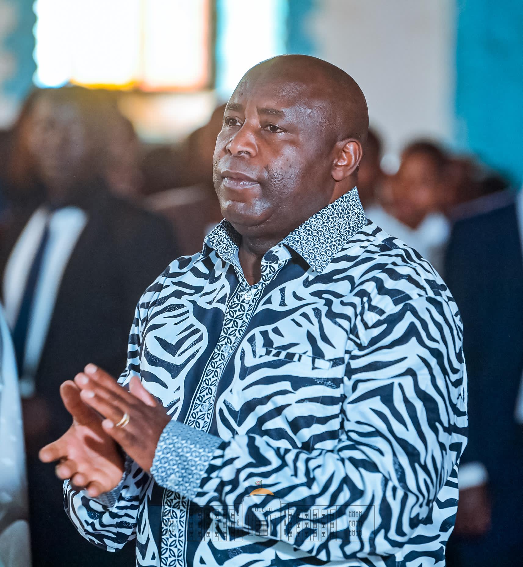 Le Président Ndayishimiye s’est joint aux fidèles de Muyaga dans la messe dominicale