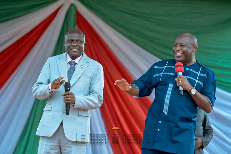 Mugina accueille chaleureusement le Président Ndayishimiye et son nouvel Administrateur