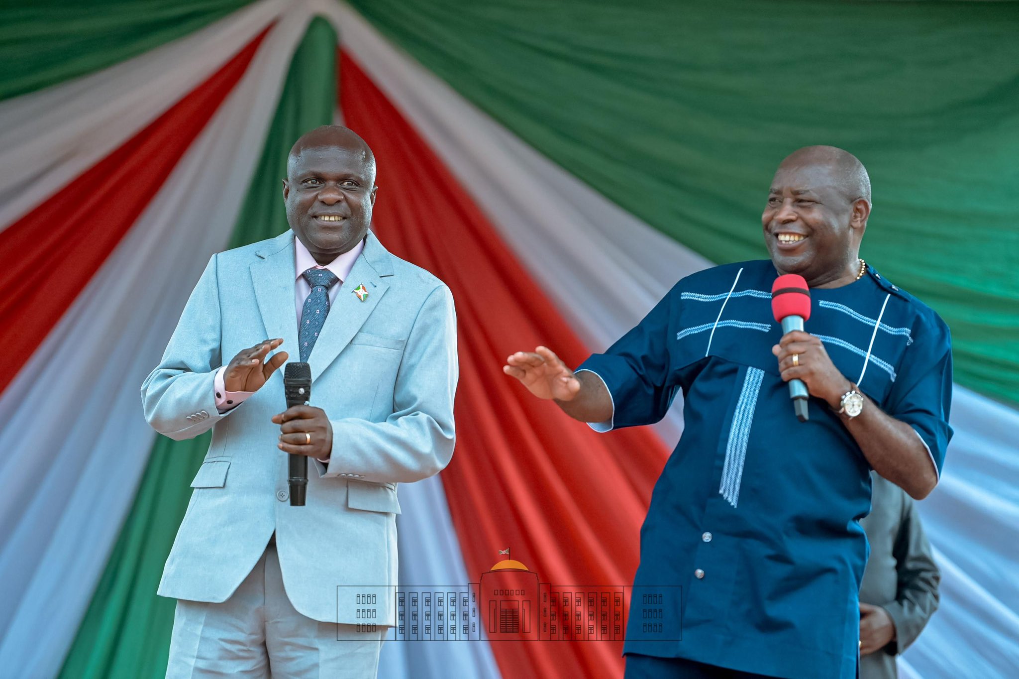 Mugina accueille chaleureusement le Président Ndayishimiye et son nouvel Administrateur