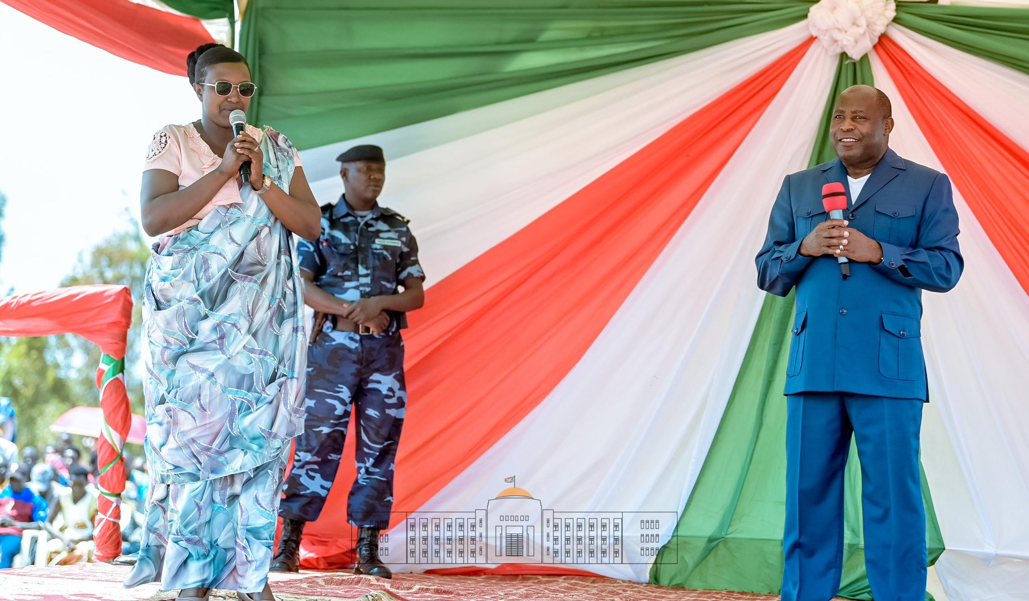 Le Président Ndayishimiye présente officiellement la nouvelle administratrice de Musongati