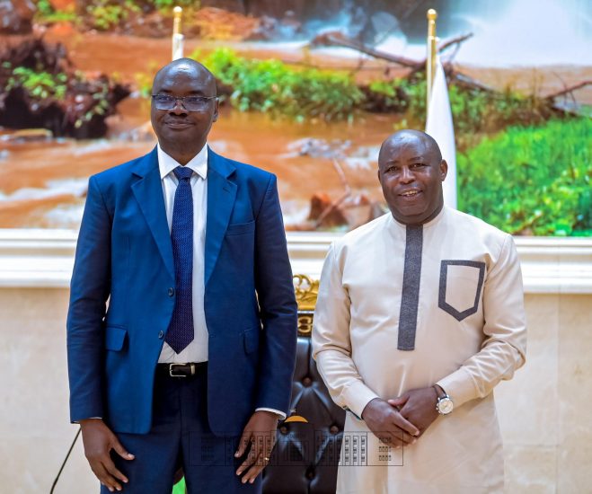 Le Chef de l’Etat reçoit le Représentant de la BAD au Burundi pour ses adieux