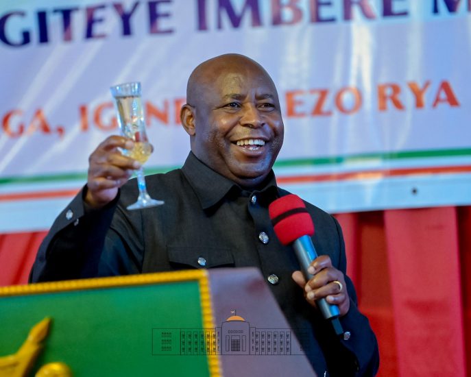 Le Président Ndayishimiye échange les vœux 2026 avec les forces de défense et de sécurité