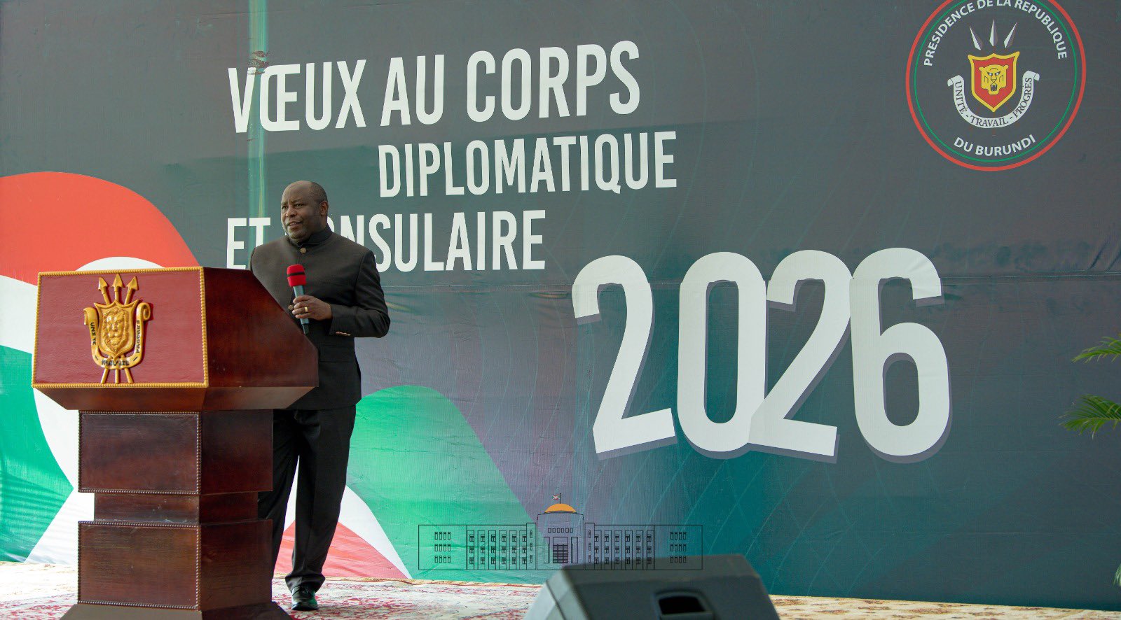 Le Président Ndayishimiye échange les vœux 2026 avec le corps diplomatique et consulaire accrédité au Burundi