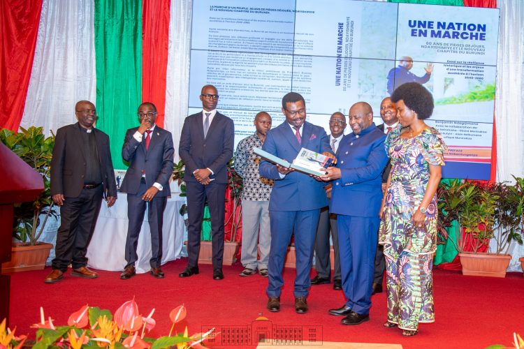 Présentation officielle de l’ouvrage « Une Nation en marche : 60 ans de pièges déjoués, Ndayishimiye et le nouveau chapitre du Burundi »