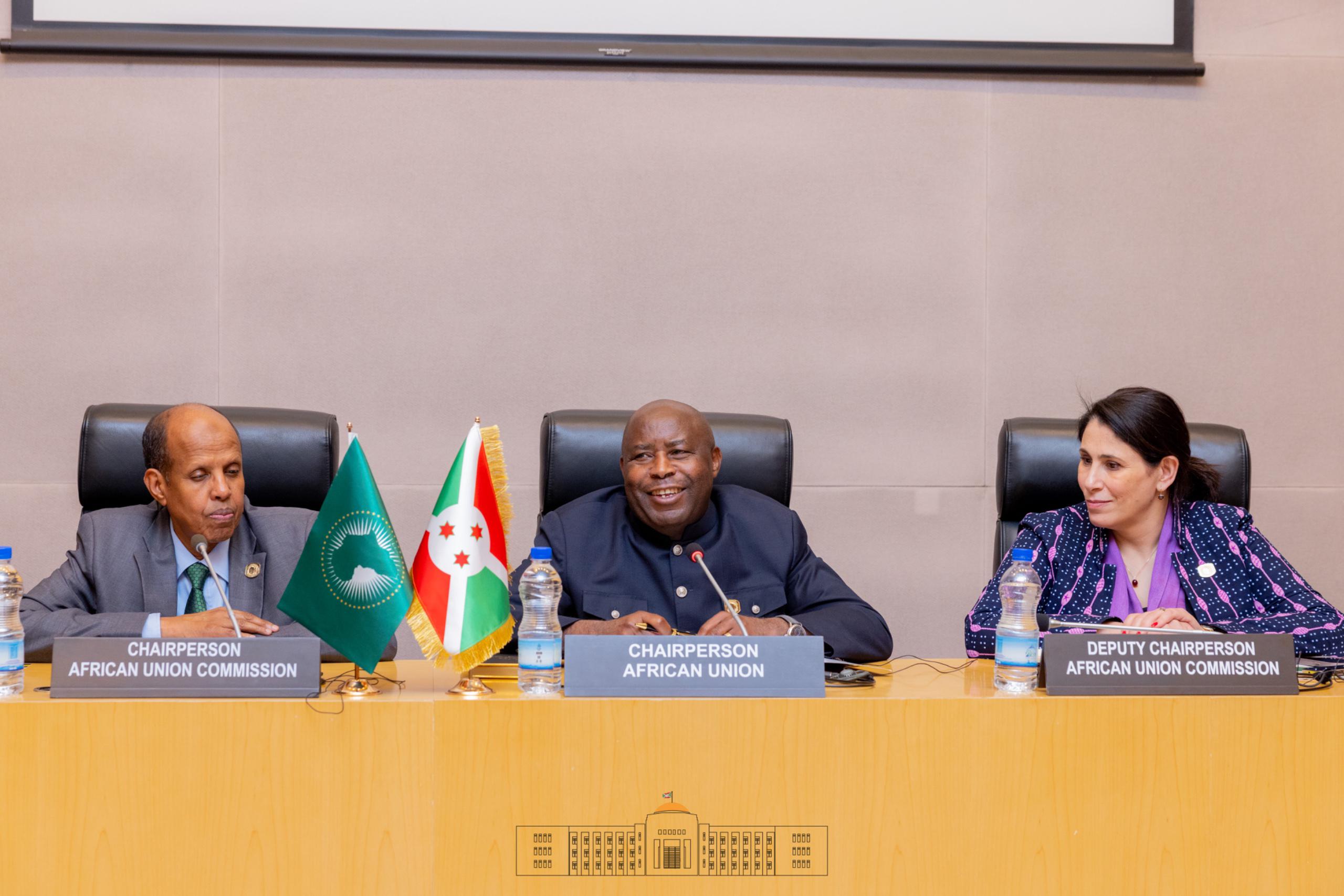 Le Président Ndayishimiye conclut avec grand succès le 39è Sommet de l’Union africaine