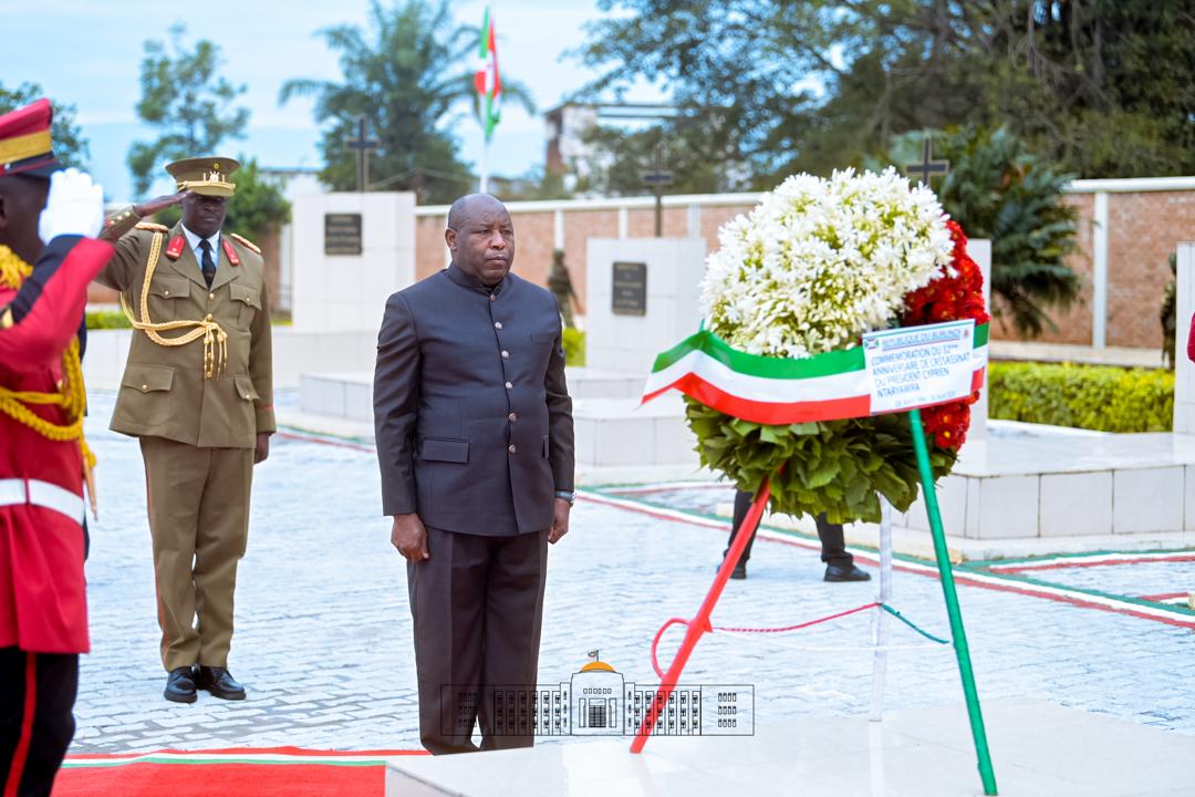 Le Burundi commémore le 32ème anniversaire de l’assassinat du Président Ntaryamira