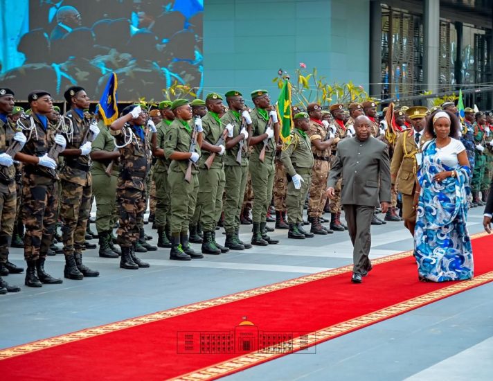 Le couple présidentiel burundais à l’honneur lors de l’inauguration du Palais des Congrès de Libreville
