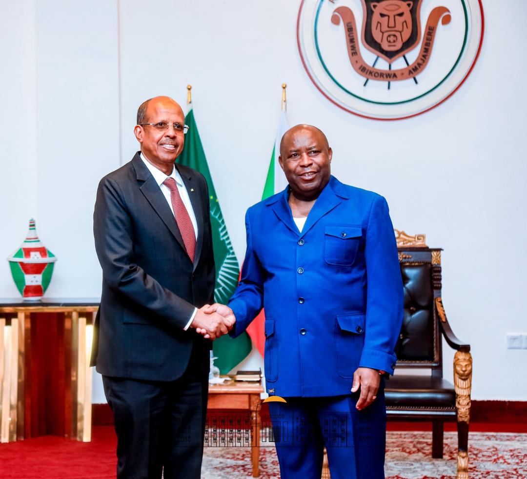 Le Président en exercice de l’Union Africaine s’entretient avec le Président de la Commission de l’UA sur les priorités du continent