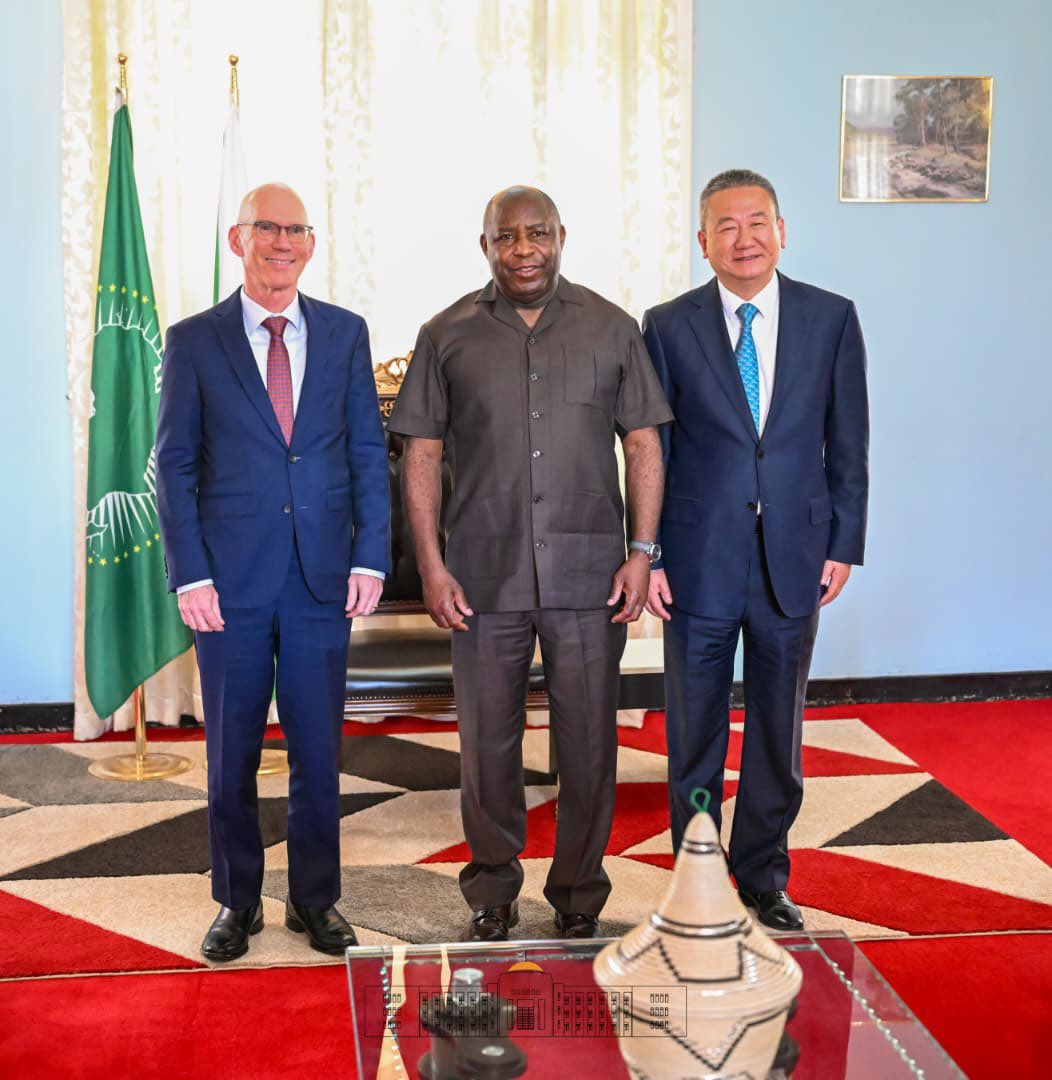 Le Président  Ndayishimiye a reçu le nouveau Chef de la MONUSCO.